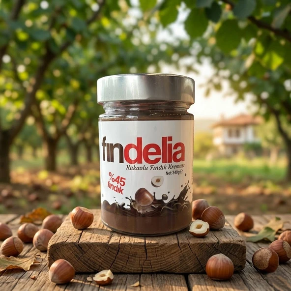 Fındelia Kakaolu Fındık Kreması 340 gr ürün görseli 1