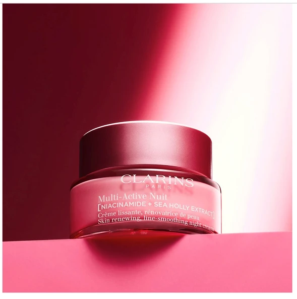 Clarins Multi Active Night Cream All Skin Types 50 ml - Resim 4