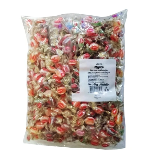 Kent Meybon Meyve Aromalı Karışık Bonbon Şeker 1 KG ürün görseli 1