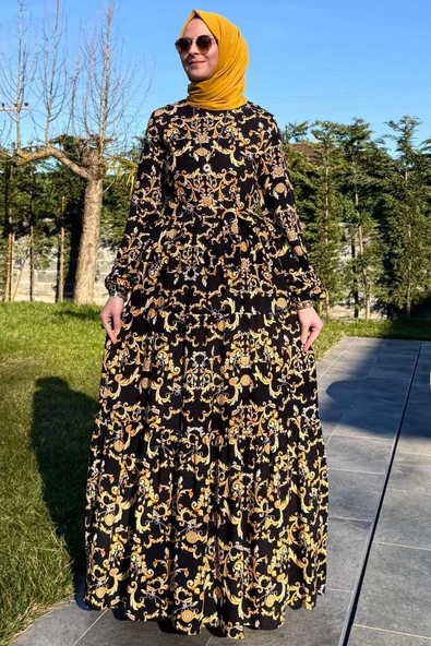 Hürrem Elbise Siyah ürün görseli 1
