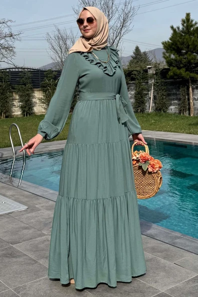Jale Elbise Çağla - Resim 8