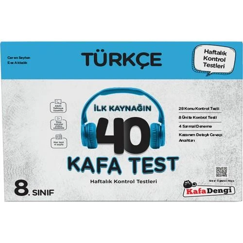 KAFADENGİ 8.SINIF TÜRKÇE KAFA SORU BANKASI ürün görseli 1