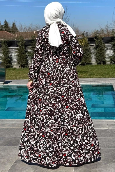 Serra Elbise Siyah - Resim 7