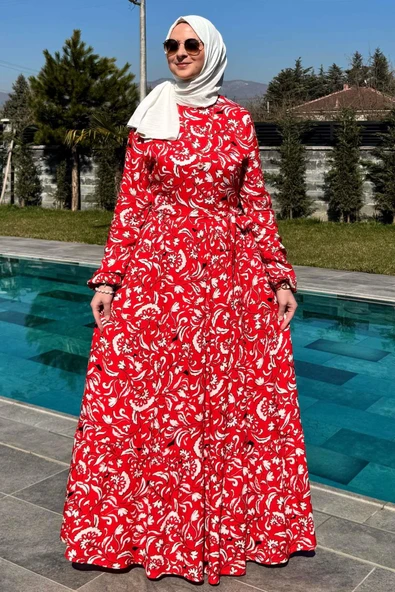 Serra Elbise Kırmızı ürün görseli 1
