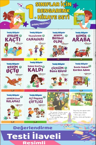 1.Sınıflar İçin Aziz Sivaslıoğlu'nun Kaleminden Tombiş Hikayeler ürün görseli 1