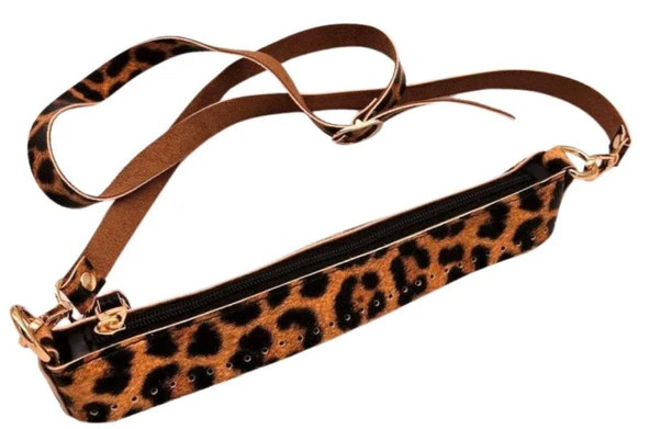 Çanta Aksesuar Atina Model Leopar Renk Çanta Yapım Seti Light Gold  Metalli ürün görseli 1