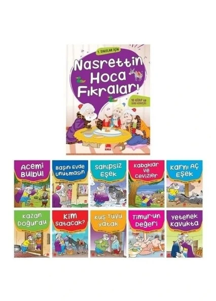 NASRETTİN HOCA FIKRALARI K BOY 10 KİTAP ürün görseli 1