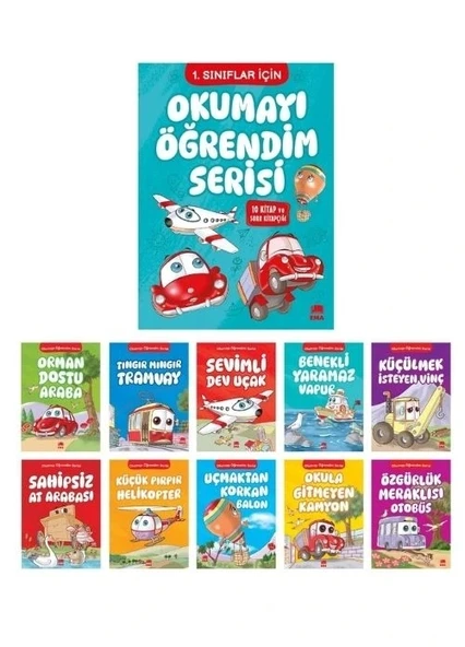 OKUMAYI ÖĞRENDİM 1 SINIF K BOY 10 KİTAP ürün görseli 1
