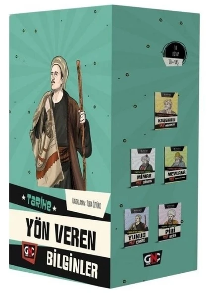 TARİHE YÖN VEREN BİLGİNLER 10 KİTAP GENÇ NESİL YAYINLARI ürün görseli 1