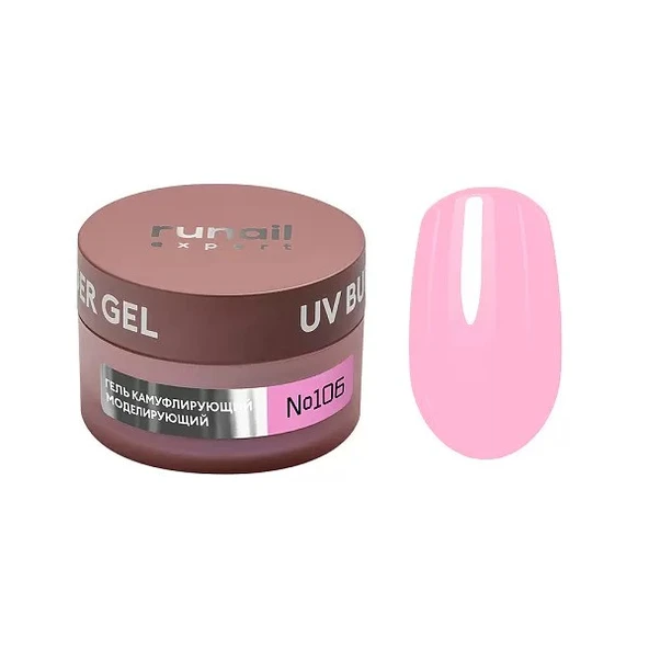 Runail Expert Protez Tırnak Jeli UV Gel Açık Pembe 50Gr. 106 ürün görseli 1