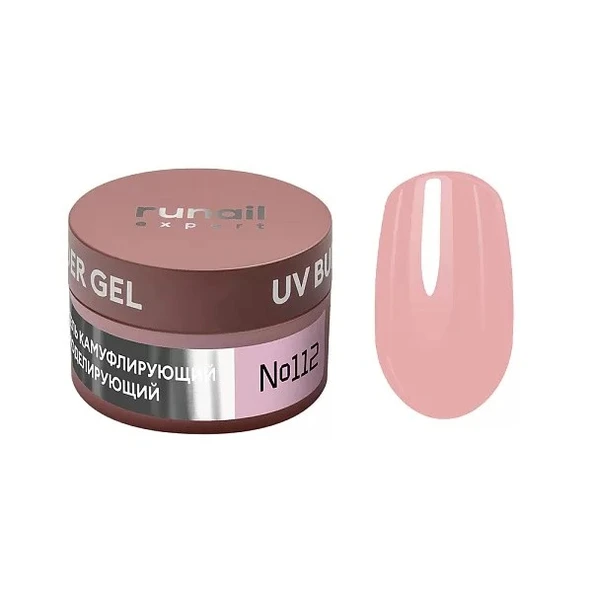 Runail Expert Protez Tırnak Jeli UV Gel Nude Mercan 50Gr. 112 ürün görseli 1
