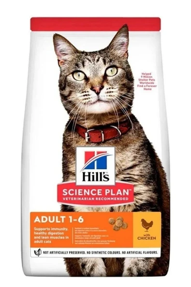 Hill's SP Tavuklu Yetişkin Kedi Maması 3KG ürün görseli 1