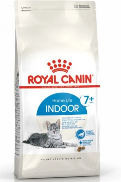 Royal Canin Indoor 7+ Ev Kedileri İçin Yaşlı Kedi Maması 1,5 Kg ürün görseli 1