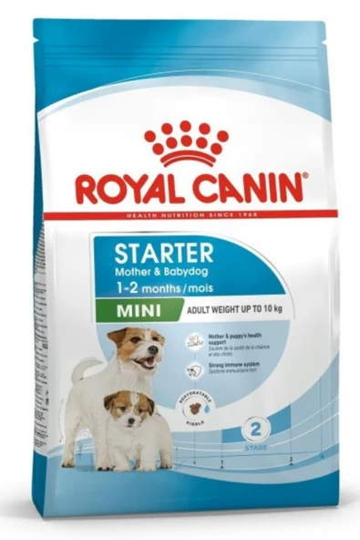 Royal Canin Mini Starter Mother&Babydog Küçük Irk Yavru Köpek Maması 4Kg ürün görseli 1