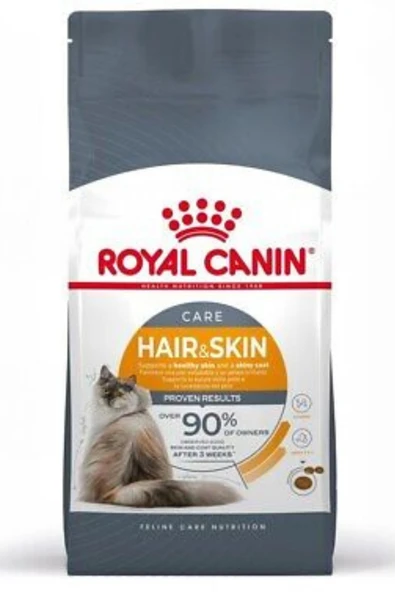 Royal Canin Hair Skin Hassas Tüylü Yetişkin Kedi Maması 2 Kg ürün görseli 1