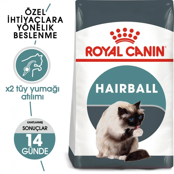 Royal Canin Hairball Care Tüy Yumağı Önleyici Kedi Maması 2 Kg ürün görseli 1