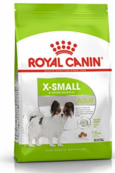 Royal Canin X-Small Adult Küçük Irk Yetişkin Köpek Maması 1,5 Kg ürün görseli 1