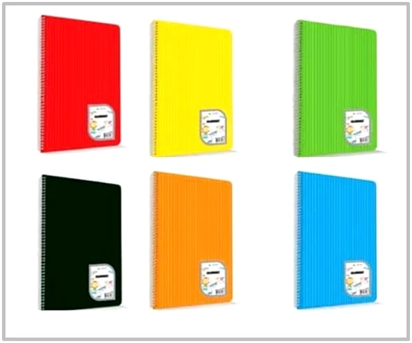 Çınar Colormaxi 72 Yaprak Defter A5 Çizgili Spiralli Pp - 2 adet ürün görseli 1