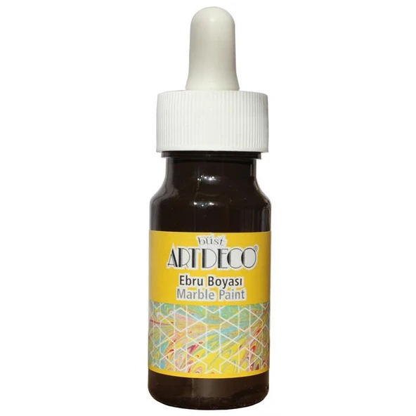 Artdeco Ebru Boyası 30Ml Kahverengi - 2 adet ürün görseli 1