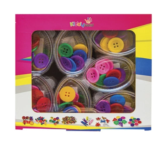 Kiddy World Düğme Büyük 7 li - 5 kutu ürün görseli 1