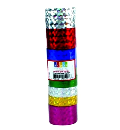 Südor Metalize Desenli Bant 10Lu - 2 paket ürün görseli 1