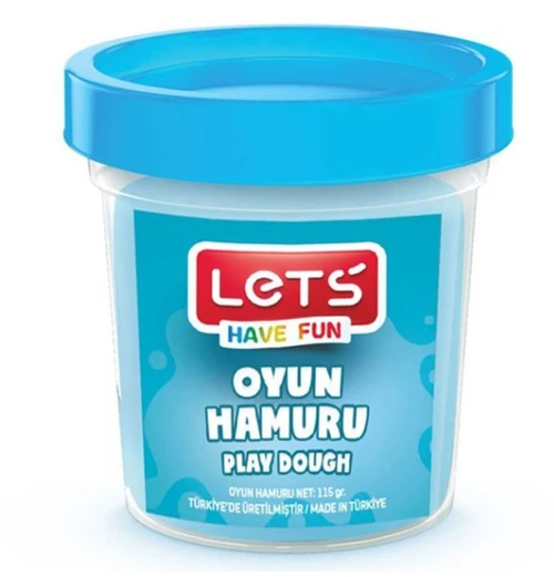 Lets Oyun Hamuru 115 Gr Mavi - 4 adet ürün görseli 1