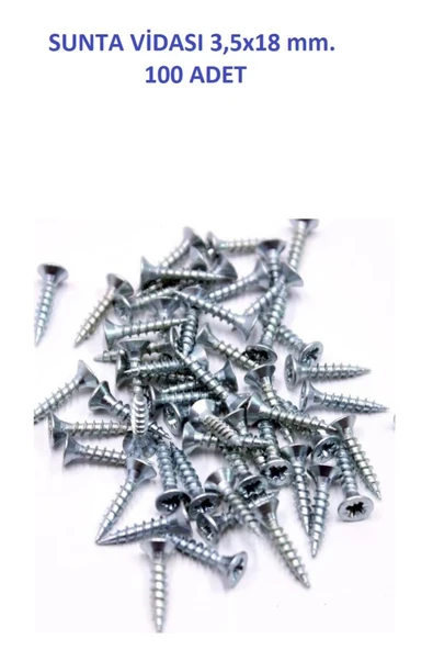 SUNTA VİDASI 3,5x18 mm. 1.000 ADET ürün görseli 1