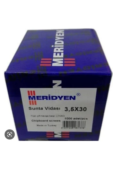 Meridyen Sunta Vidası 3.5X30 (1.000 Adet) ürün görseli 1