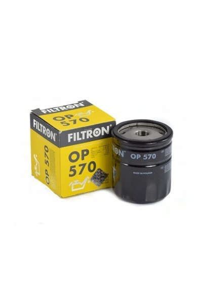 Filtron Yağ Filtresi (metal Filtre) Tüm Opel Modelleri 1,4 1,6 1,8 2,0 95> (fıltron Op 570 ) ürün görseli 1