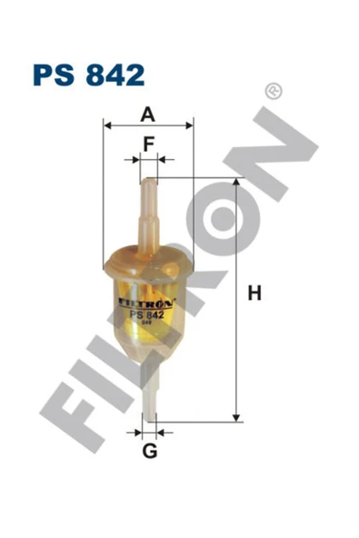 Filtron YAKIT FİLTRESİ - FILTRON PS842 ürün görseli 1