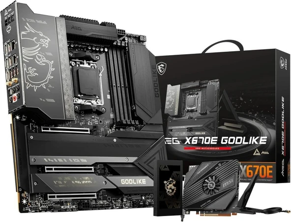 MSI Meg X670E Godlike AMD AM5 DDR5 ATX Anakart Outlet ürün görseli 1