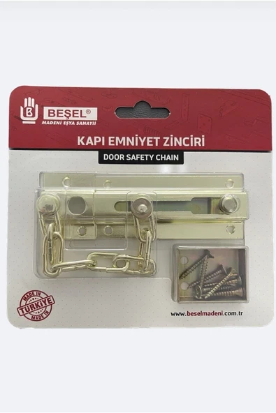 Kapı Emniyet Zinciri Sarı ürün görseli 1