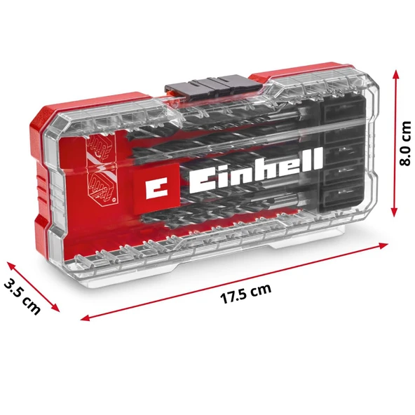 Einhell S-CASE Bits Hss 10 Parçalı Ahşap Matkap Ucu Seti 108733 - Resim 6