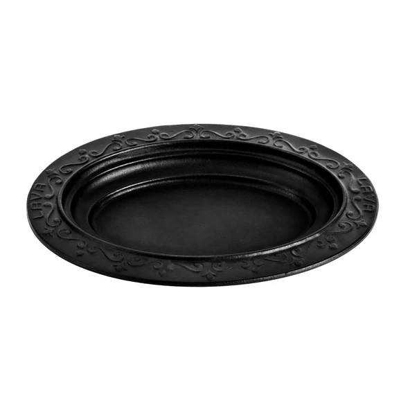 Lava Döküm Oval Döner, Kebap Tabağı. Ölçü 32x23cm. ürün görseli 1