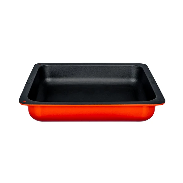 Lava Döküm Dikdörtgen 2/3 Gastronomi Küvet Ölçü 35x32cm.  Kırmızı ürün görseli 1