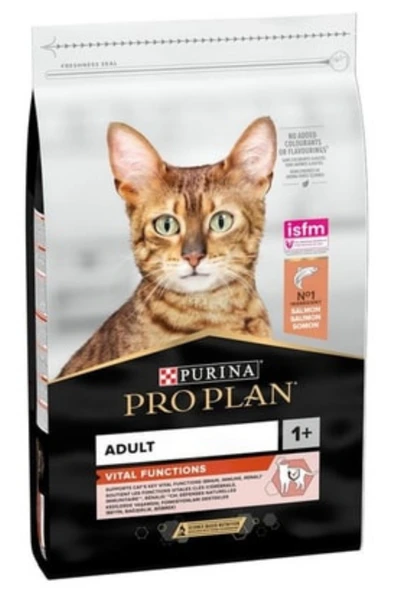 Pro Plan Somonlu Yetişkin Kedi Maması 10 Kg ürün görseli 1