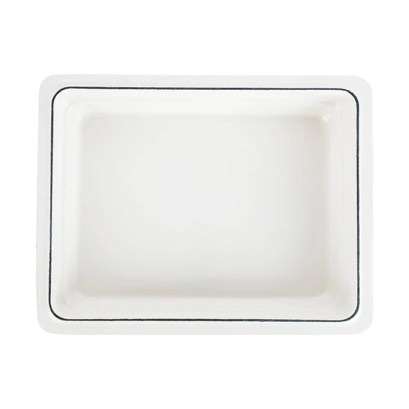 Lava Döküm Dikdörtgen 1/2 Gastronomi Küvet Ölçü 26x33cm.  Mor ürün görseli 1