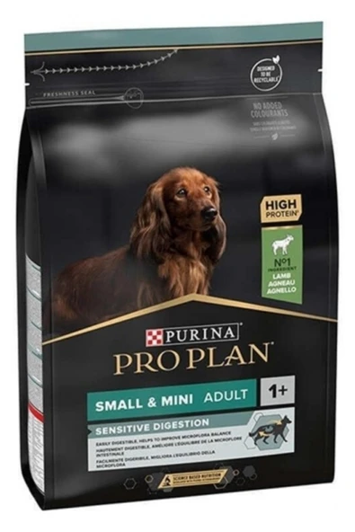 Pro Plan Small Mini Adult Kuzulu Küçük Irk Yetişkin Köpek Maması 3Kg ürün görseli 1