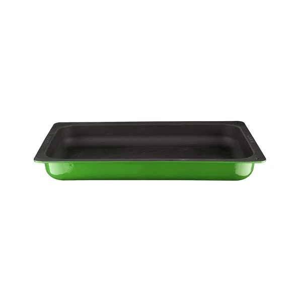 Lava Döküm Dikdörtgen 1/1 Gastronomi Küvet Ölçü 32x53cm.  Yeşil ürün görseli 1