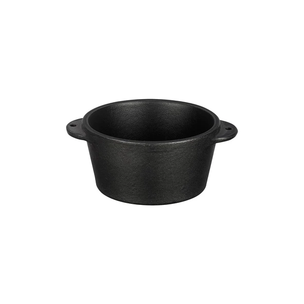 Lava Döküm Yuvarlak Sufle / Sos Kabı. Çap(Ø)8cm. ürün görseli 1