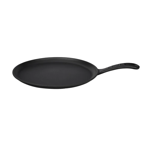 Lava Döküm Yuvarlak Pizza Krep Pankek Tavası Döküm Demir Yekpare Saplı Çap(Ø)26cm. ürün görseli 1