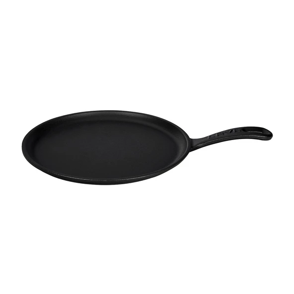 Lava Döküm Yuvarlak Pizza Krep Pankek Tavası Döküm Demir Yekpare Saplı Çap(Ø)20cm. ürün görseli 1