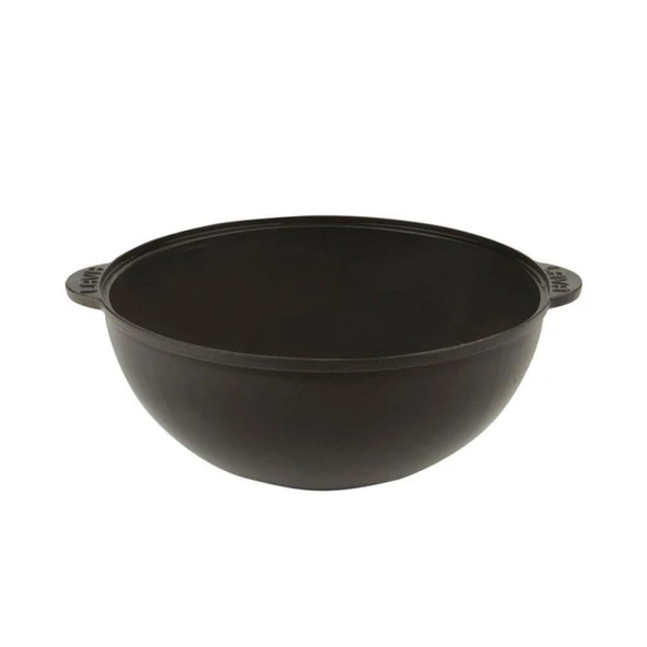Lava Döküm Yuvarlak Kazan / Tencere. Döküm Demir Yekpare Kulplu Çap(Ø)28cm. ürün görseli 1