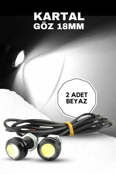 Kartal Gözü Led Ayna Altı Led Eagle Eye Beyaz ürün görseli 1