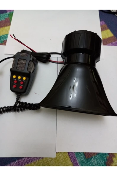 Universal Siren 7 Sesli Megafonlu ürün görseli 1