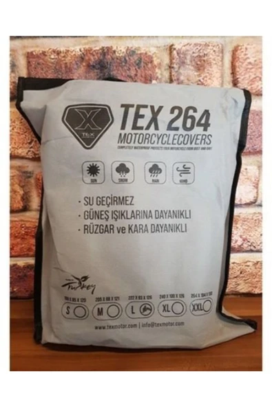 MOTOYEL Tex Branda Gri Renk Kalın Kumaş (m Beden) ürün görseli 1