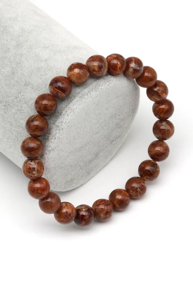 Avustralya Opal Doğal Taş Bileklik 8 mm Küre Kesim ürün görseli 1