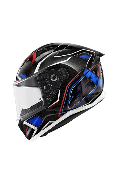 Givi 50.8 Mystıcal Siyah-kırmızı-mavi-beyaz Kask ürün görseli 1