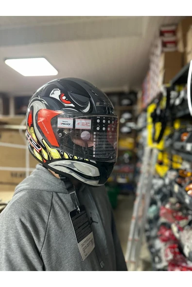 LS2 RAPİD 2 SPOX FULLFACE MOTOSİKLET KASKI - Resim 4