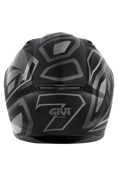 Givi 50.7 Proton Mat Tıtanıum-siyah Kask - Resim 5